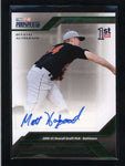 MATTHEW HOBGOOD 2009 TRISTAR PROSPECTS GREEN ROOKIE AUTOGRAPH AUTO #23/25 AC1384