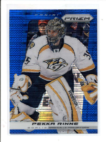 PEKKA RINNE 2013/14 PANINI PRIZM #164 BLUE PRIZMS REFRACTOR SP AC1040