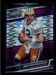 AARON RODGERS 2016 PANINI THE NATIONAL VIP PURPLE PRIZM REFRACTOR #20/50 AB7468