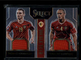 VERMAELEN/ KOMPANY 2015 PANINI SELECT DOUBLE TEAM DUAL JERSEY #028/199 AB7374