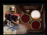 JORDAN REED 2013 TOPPS TRIPLE THREADS 3-PC JERSEY PATCH ROOKIE AUTO 23/25 AB7198